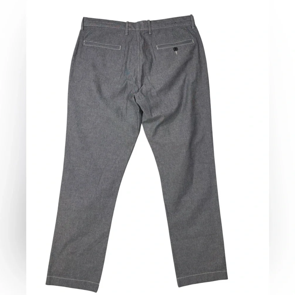 J. Crew 770 Straight-Fit Stretch Pants in Chambray | Size 32x30